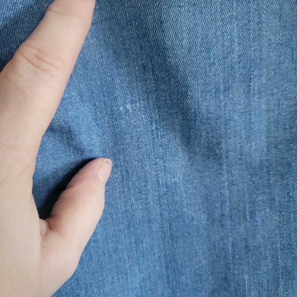 L.L. Bean Women's BeanFlex Jeans, Mid-Rise Straight-Leg size 16P - Picture 10 of 12